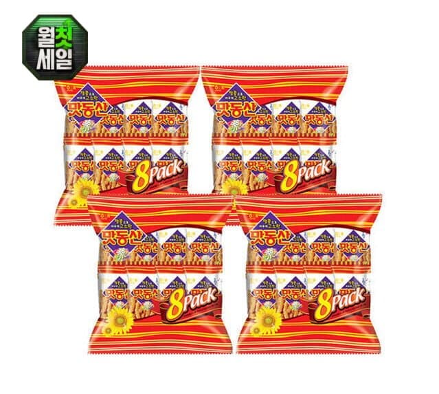 [지마켓]맛동산 8팩 4봉 1216g (38g 32봉) (12,960원/무료)