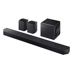 Samsung EPP EDU: Samsung 11.1.4ch Q-Series Soundbar Subwoofer & Rear Speaker ($799.85 / (약: 1,143,705원))