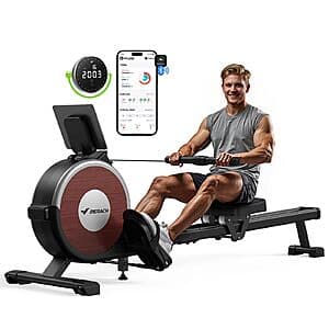 MERACH Magnetic Resistance Rowing Machine w 16 Levels ($160.00 / (약: 228,784원))