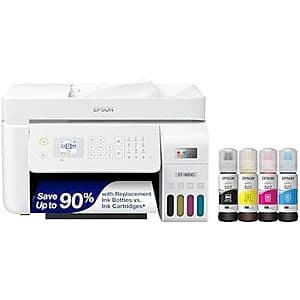 Epson EcoTank ET-4800 Wireless All-in-One Cartridge-Free Supertank Printer ($199.99 / (약: 285,965원))