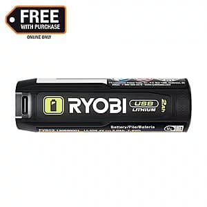Select Ryobi USB Lithium Power Small Power Hand Tool Kits Bonus USB 2Ah Battery ($39.95 / (약: 57,124원))