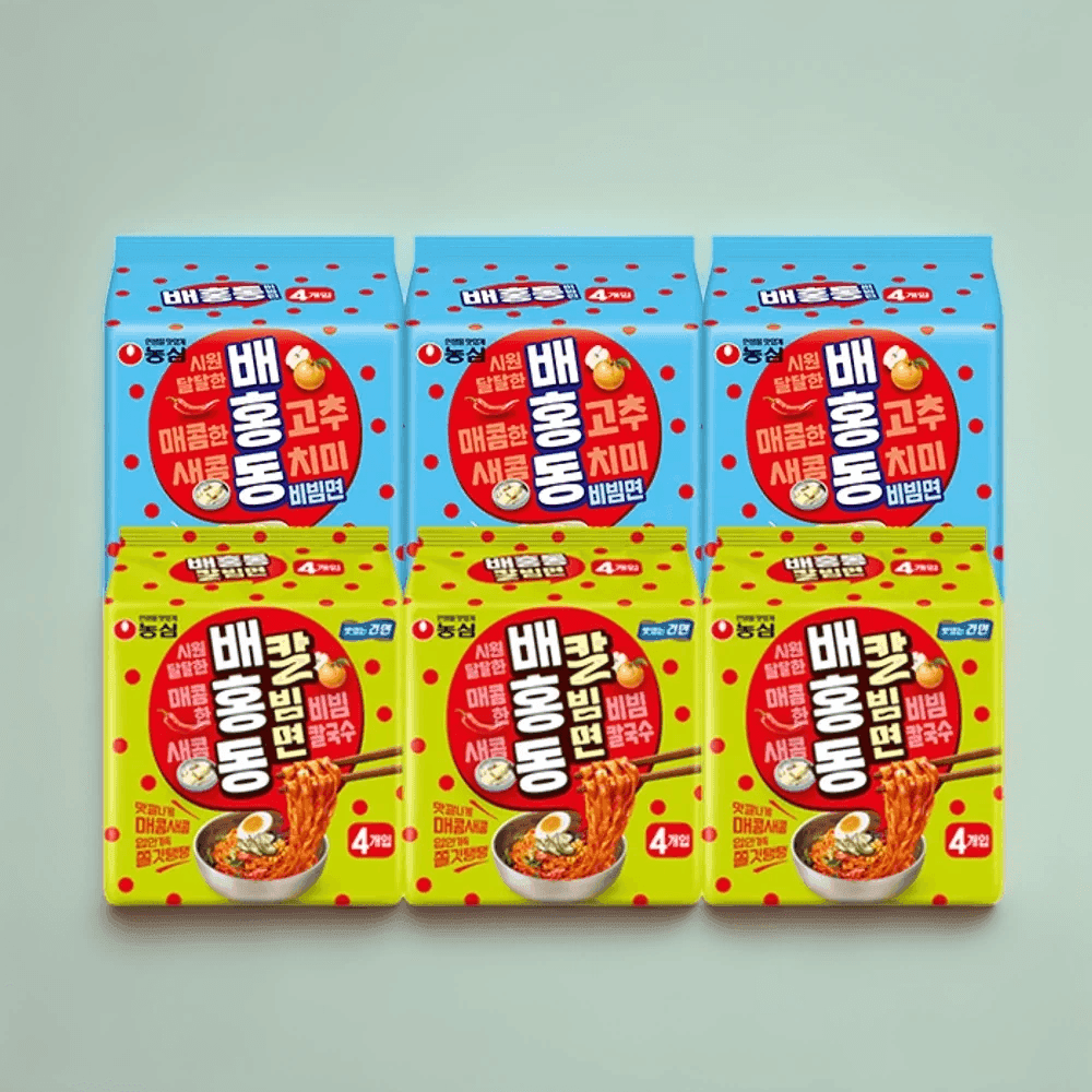 [쿠팡]배홍동 비빔면 12개(개당 608원) (7,300원/무료) (무료배송)