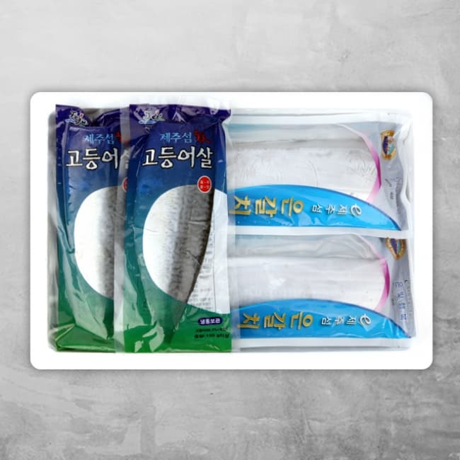 [인더마켓]제주 갈치+고등어 혼합세트 4팩 (24,400원/무료배송)