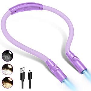 LUXJET Bendable Neck Reading Light w 3-Lighting Modes ($15.99 / (약: 22,864원))