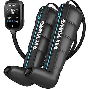 FIT KING Pro 5-Zone Cordless Leg Compression Recovery Boots ($145.00 / (약: 207,335원))