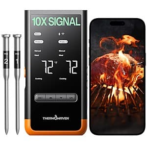 ThermoMaven G4 4-Probe Wireless Meat Thermometer ($49.99 / (약: 71,480원))