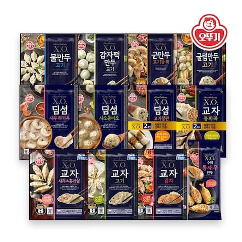XO 수제통새우만두 4봉 외 4봉+4봉 골라담기 (23,370원 / 무료배송)
