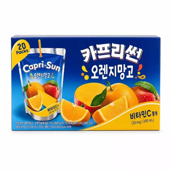 카프리썬 오렌지, 200ml, 20개 (9,430원 / 무료배송)