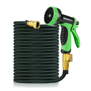 25-Ft Expanding Water Hose w 10 Adjustable Spray Functions ($24.88 / (약: 35,575원))