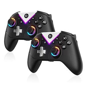2-Pk Dinosoo RGB Wireless Bluetooth Gamepad Controller ($19.50 / (약: 27,883원))