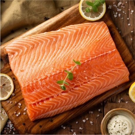 슈페리어 딥스킨 생연어 1kg + 초장,간장,고추냉이 증정 (34,538원 / 무료배송)