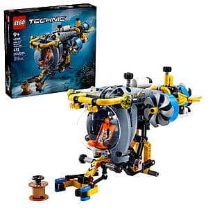 413-Pc LEGO Technic Deep-Sea Research Submarine Toy ($28.99 / (약: 41,452원))