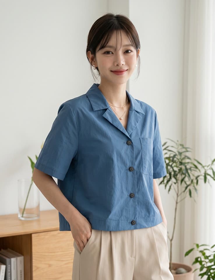 하프클럽) 숲 여름 포켓 반팔 자켓 13,930원 무배