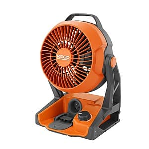RIDGID 18V Cordless Hybrid Jobsite Fan ($8.90 / (약: 12,726원))
