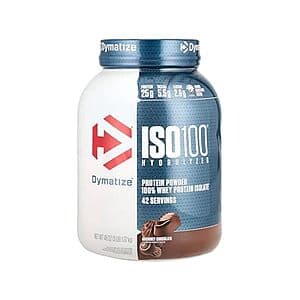 3-Lbs Dymatize ISO100 Hydrolyzed 100% Whey Protein Isolate Powder ($24.99 / (약: 35,733원))