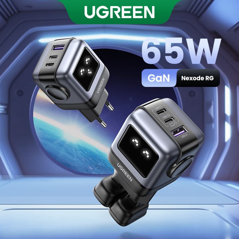 UGREEN 65W GaN 충전기 Quick Charge 4.0 ($30.39 / (약: 43,454원))