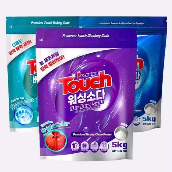 터치/탄산 워싱소다 5kg+스푼1개(빨래냄새,쉰내 제거)6,680원 (무료배송)