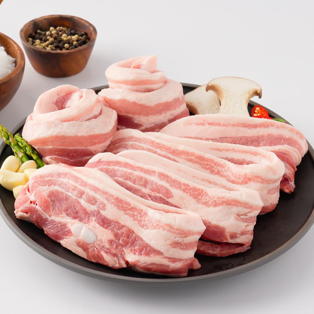 국내산 한돈 삼겹살 1kg 냉장 (16,960원 / 무료배송)
