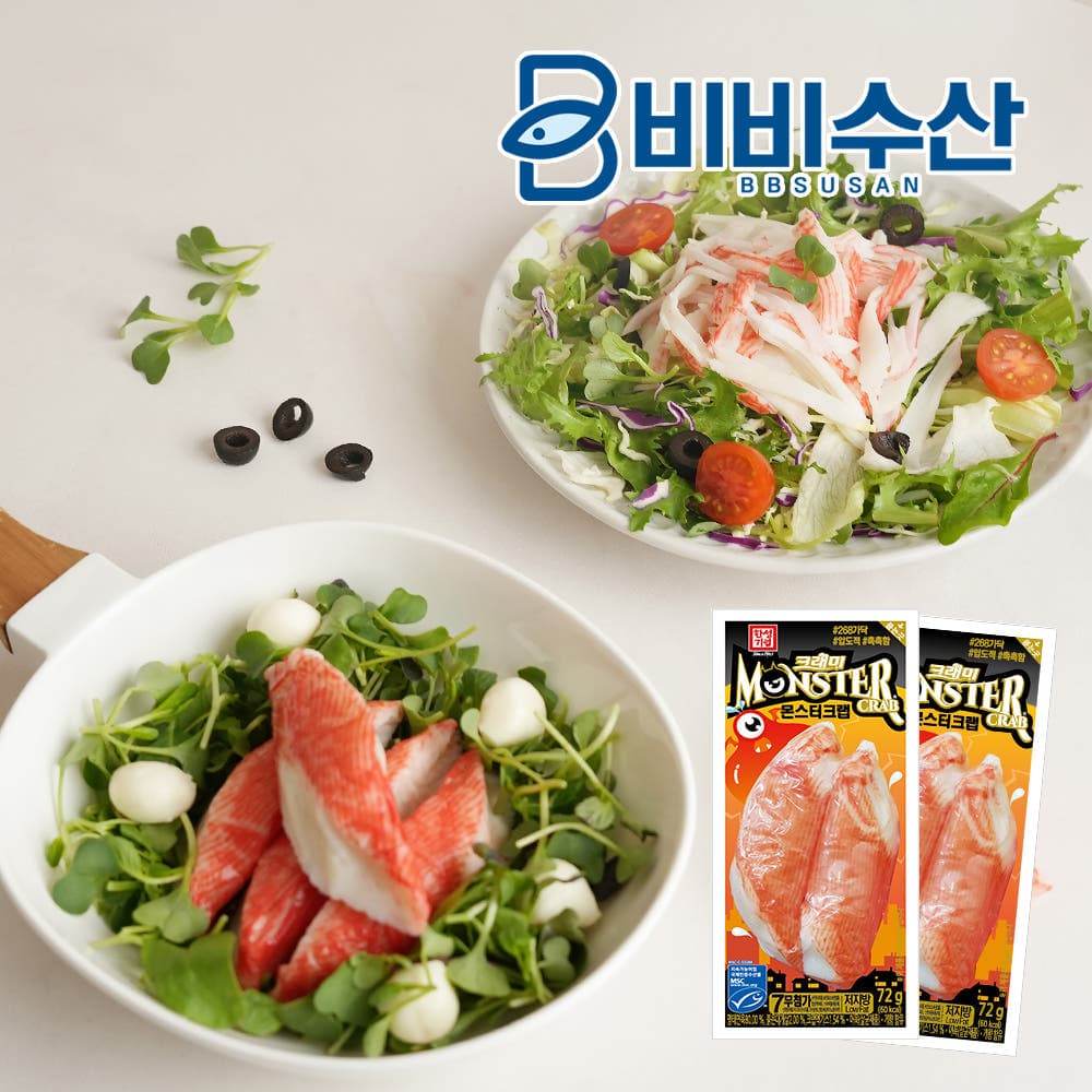 몬스터크랩 72g 12개 (8,200원 / 무료배송)