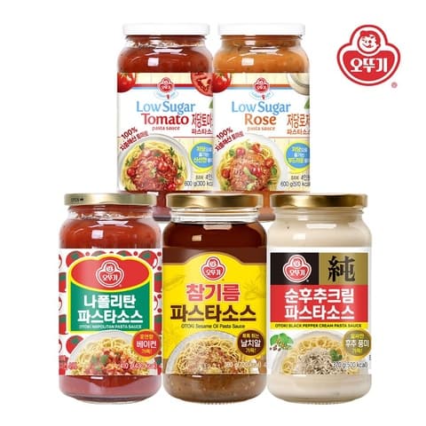 [오늘의집]참기름 파스타소스 380g*외 3개 골라담기 (13,326원/무료) (무료배송)
