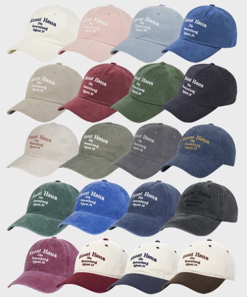 무신사)쿤스트 하우스 코튼 볼캡 9,550원 (무료배송)