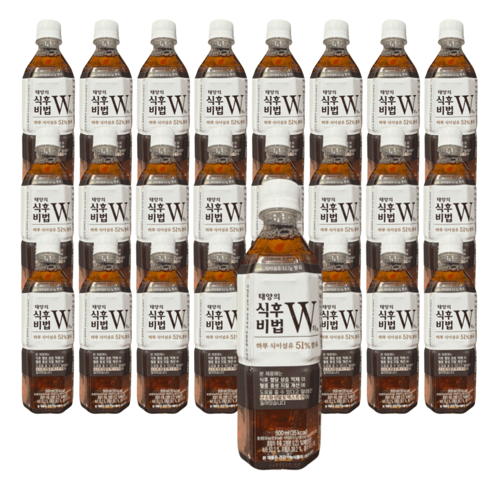태양의식후비법W차 500ml 24개 (13,480원 / 무료배송)