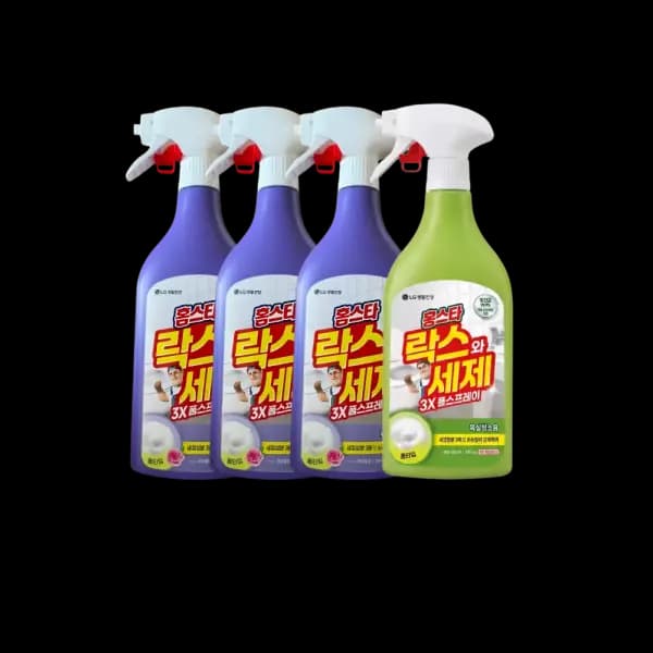 홈스타 락스와 세제 3X 폼 스프레이 후로랄 500ml, 3개 (7,490원 / 무료배송)