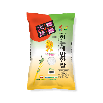 농협몰) 25년산 한눈에반한쌀 히토메보레쌀 특등급 10kg 39,920원 무배