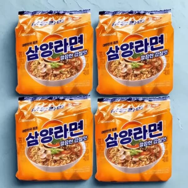 지마켓) 삼양라면 5개입 4봉지 10,800원 (무료배송)