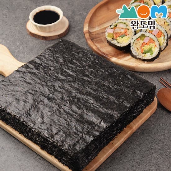 gs shop) 완도 맛있는 햇 김밥김 100장/김/생김/마른김/김밥 11,780원 무배