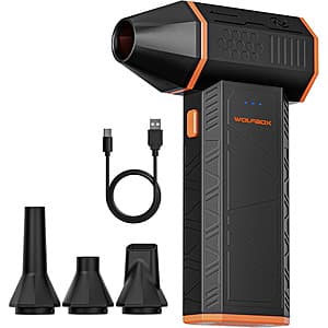 Open Box: WOLFBOX MF50 Electric Air Duster Mini Blower Turbo Fan ($29.99 / (약: 42,831원))