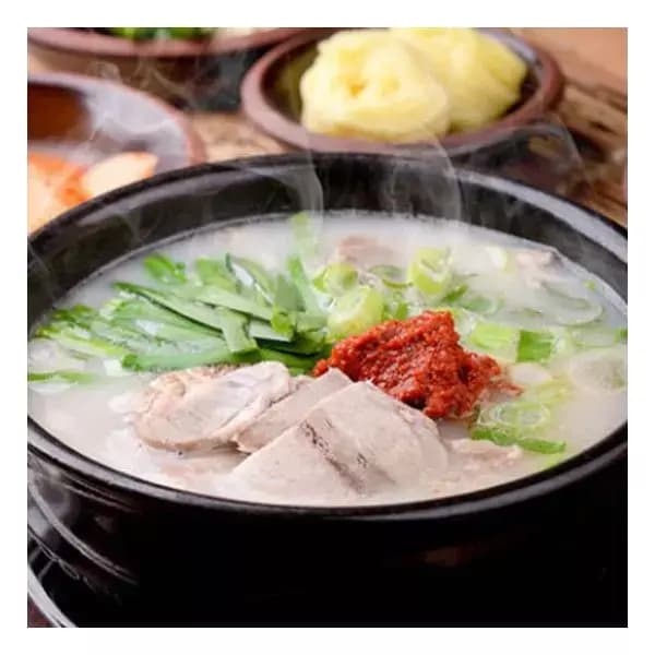 부산 돼지국밥600g 4봉 + 다대기 포함 (15,700원 / 무료배송)