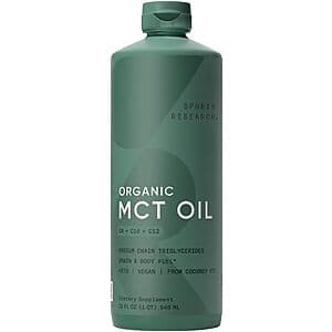 32-Oz Sports Research Organic Coconut MCT Oil ($14.55 / (약: 20,780원))
