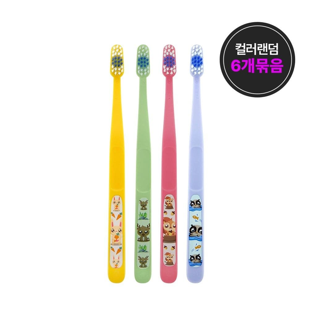 조르단 아기 칫솔 버디 6개입 (6,810원 / 무료배송)