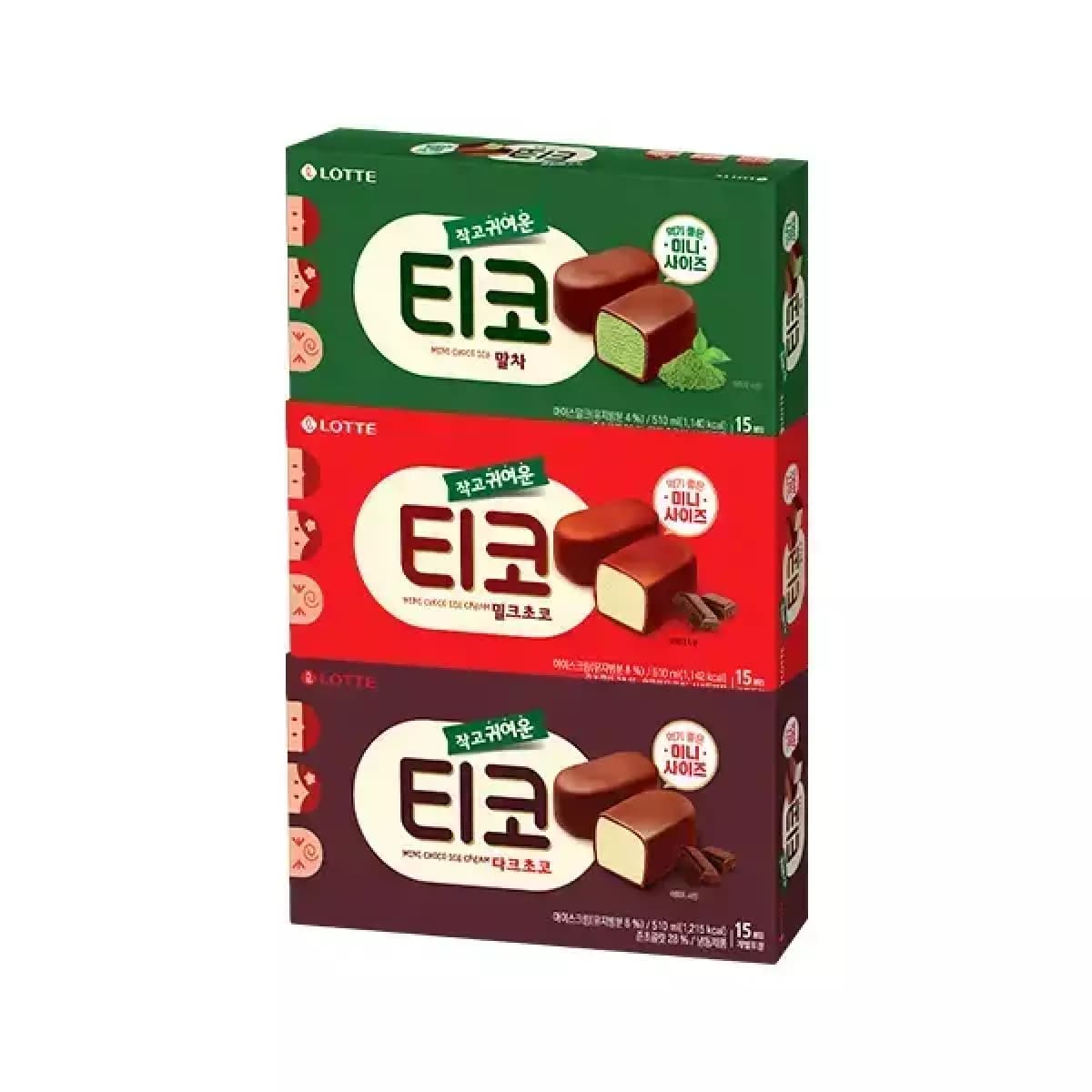 [11번가]롯데웰푸드 티코 다크초코 510ml+말차 510ml+밀크초코 510ml 각 1개 (총 3개) (15,960원/무료) (무료배송)