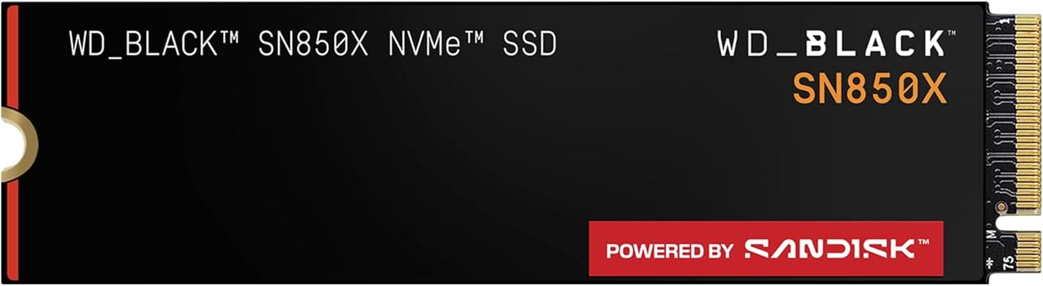 [아마존] (독일) WD_BLACK SN850X NVMe SSD 4TB (PCIe 4, 읽기 7,… 730,000원 (무료배송)