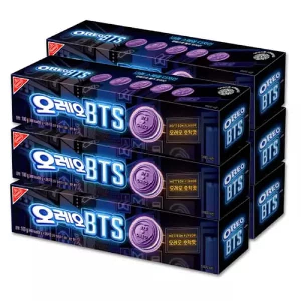 한정판 BTS 오레오 호떡맛 샌드위치 쿠키 랜덤발송, 1kg, 1개 (0원 / 무료배송)