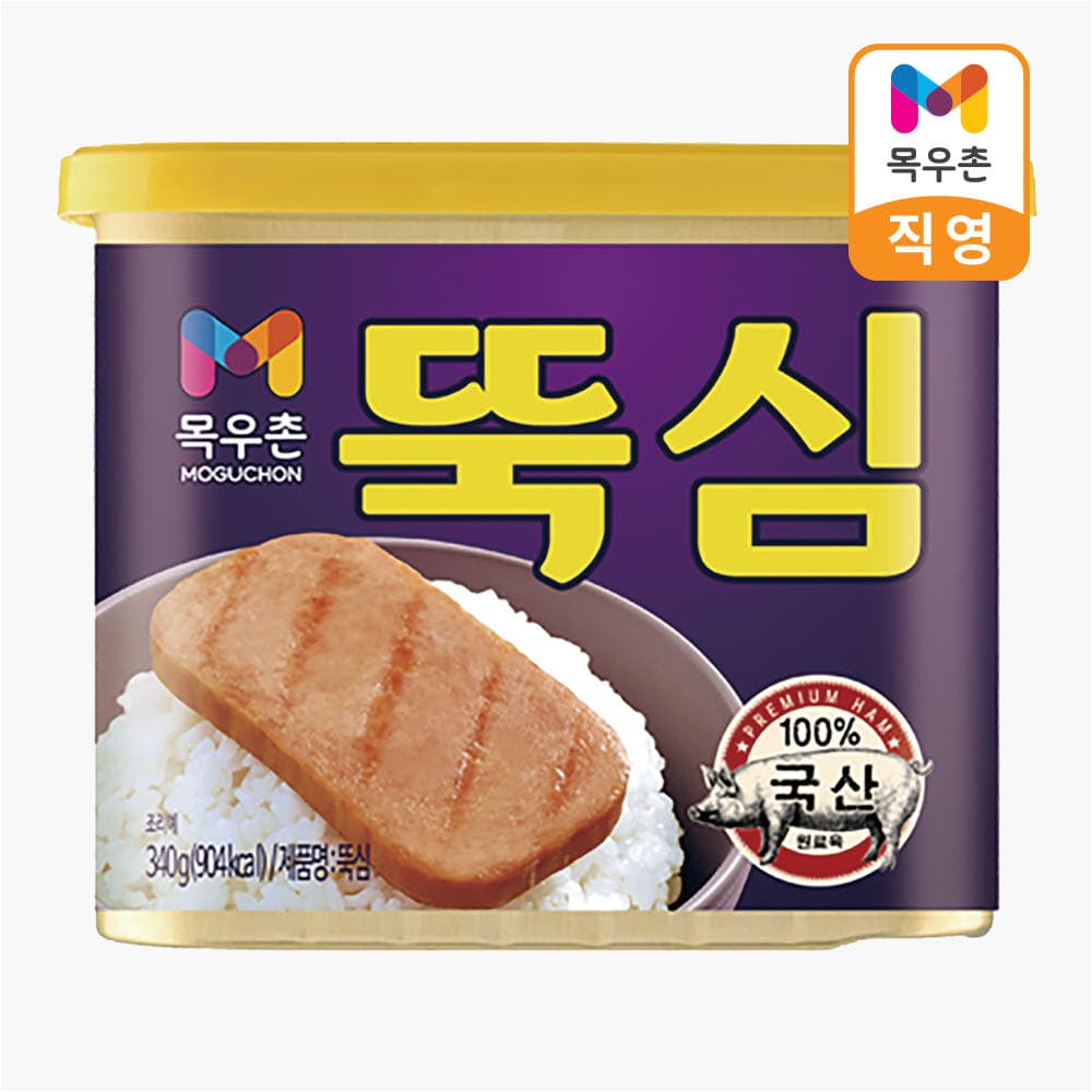 목우촌 뚝심 340g 6개 14,220원 (무료배송)