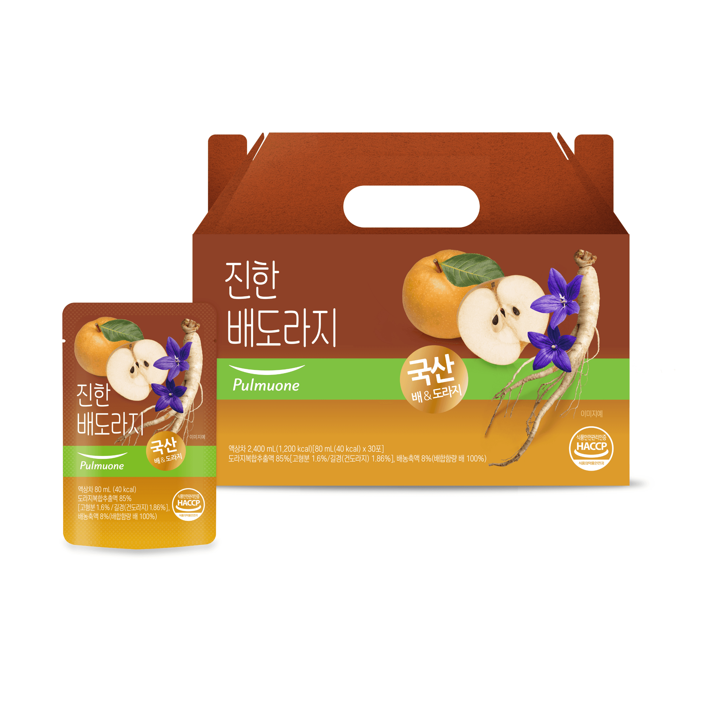 [풀무원녹즙] 진한 배도라지 세트 (80ml x 30개) 마감임박행사(소비기한2026년9월28일) (17,900원 / 무료배송)