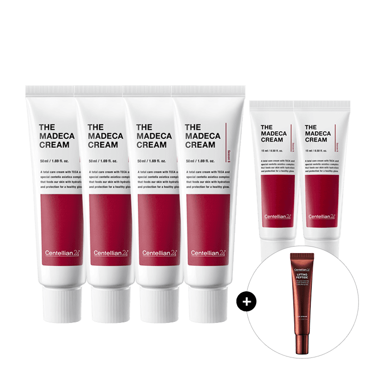 [동국제약몰]더 마데카크림 50ml 4개+ 증정 30ml + 아이크림 본품(토스 결제 시 26,583원/무배)