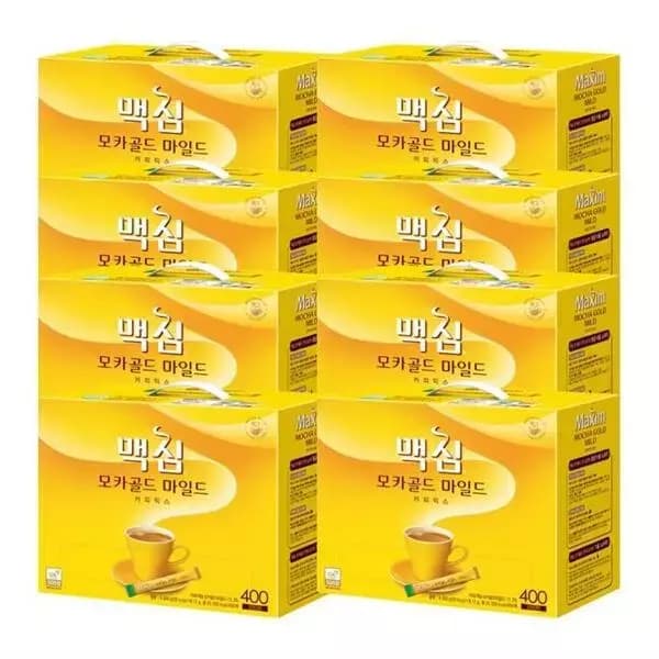 동서식품 맥심 모카 골드 마일드 400개 (47,440원 / 무료배송)