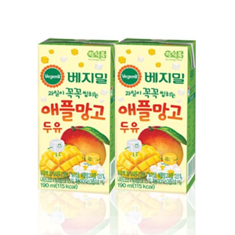 베지밀 비 달콤한 두유, 190ml, 16개 (0원 / 무료배송)