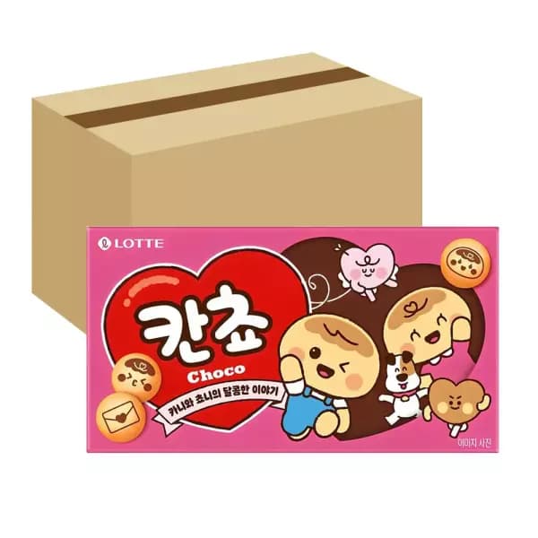 롯데웰푸드 칸쵸 초코 54g, 12개 (0원 / 무료배송)