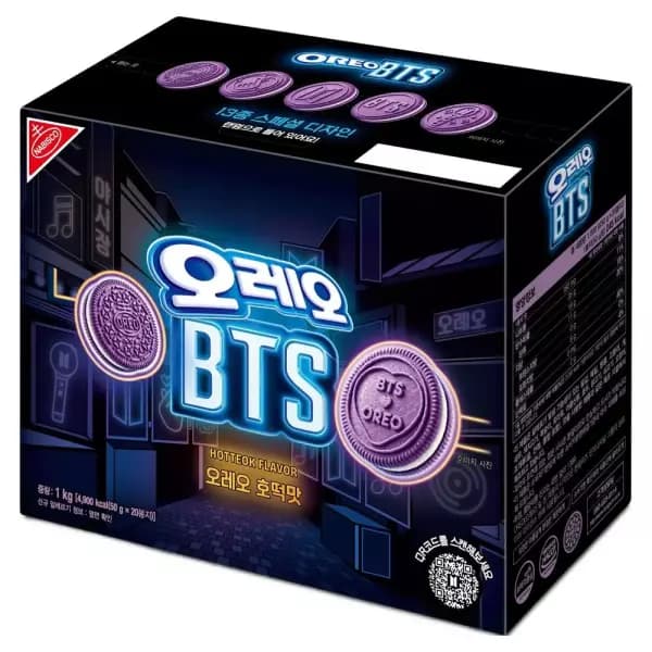 오레오 호떡맛 샌드위치 쿠키 랜덤발송 1개 1kg (8,800원 / 무료배송)