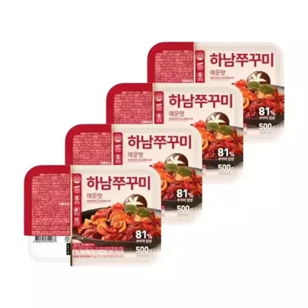 [카카오선물하기]하남쭈꾸미 500g X 4개 (40,900원/무료) (무료배송)