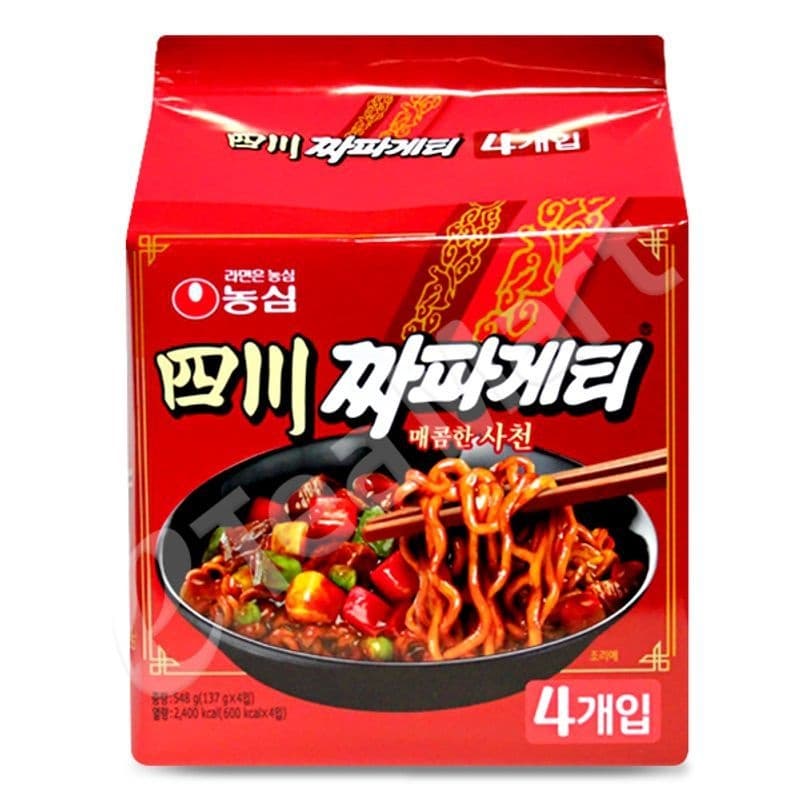 [쿠팡] 짜파게티 사천 137g 8봉 (7,520원/무료) (무료배송)
