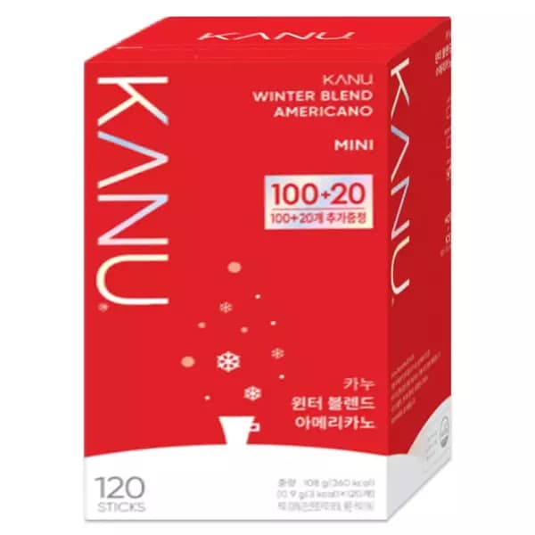 네이버) 큐마트솔루션 카누 미니 마일드 아메리카노 130개입,2개 34,420원 (무료배송)