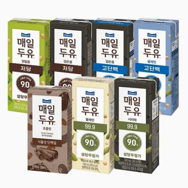 매일두유 7종 99.9/고단백 48팩 22,920원