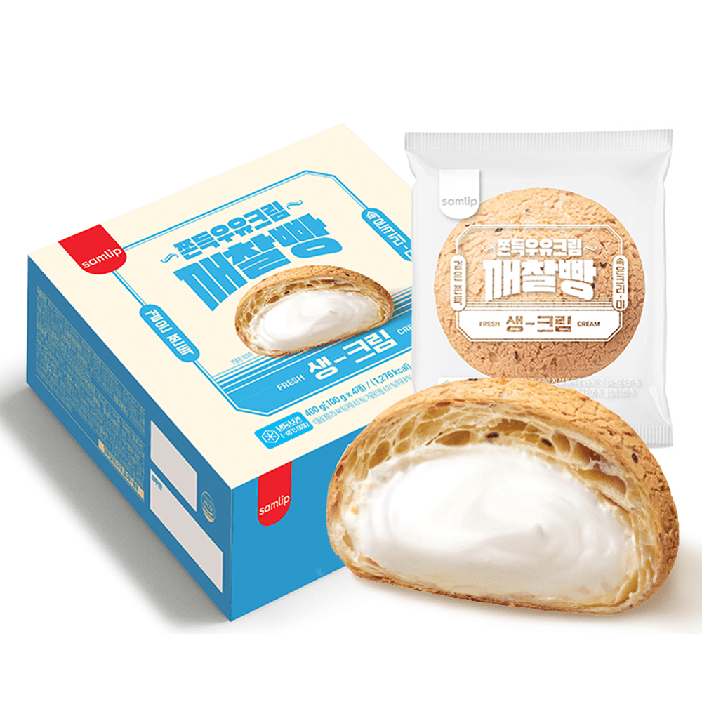 [롯데온]삼립 깨찰빵 400g, 1박스 (9,270원/무료) (무료배송)