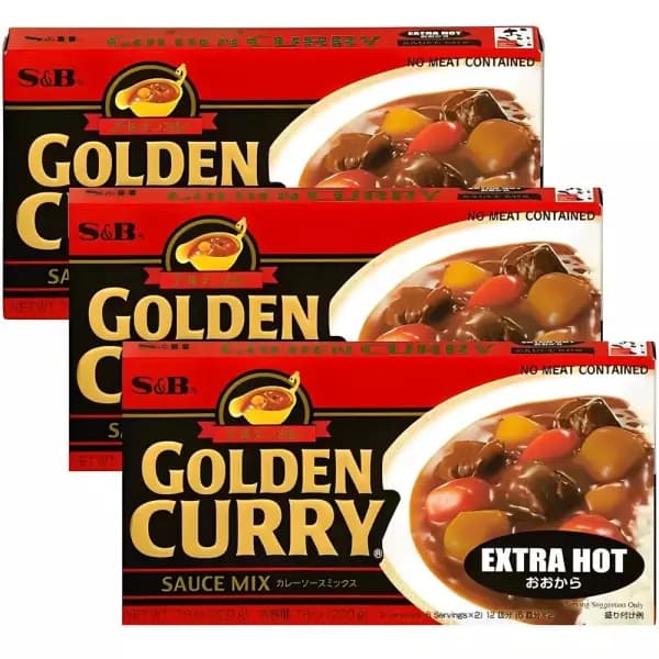 에스앤비 골든카레 매운맛, 220g, 3개 (8,910원 / 무료배송)